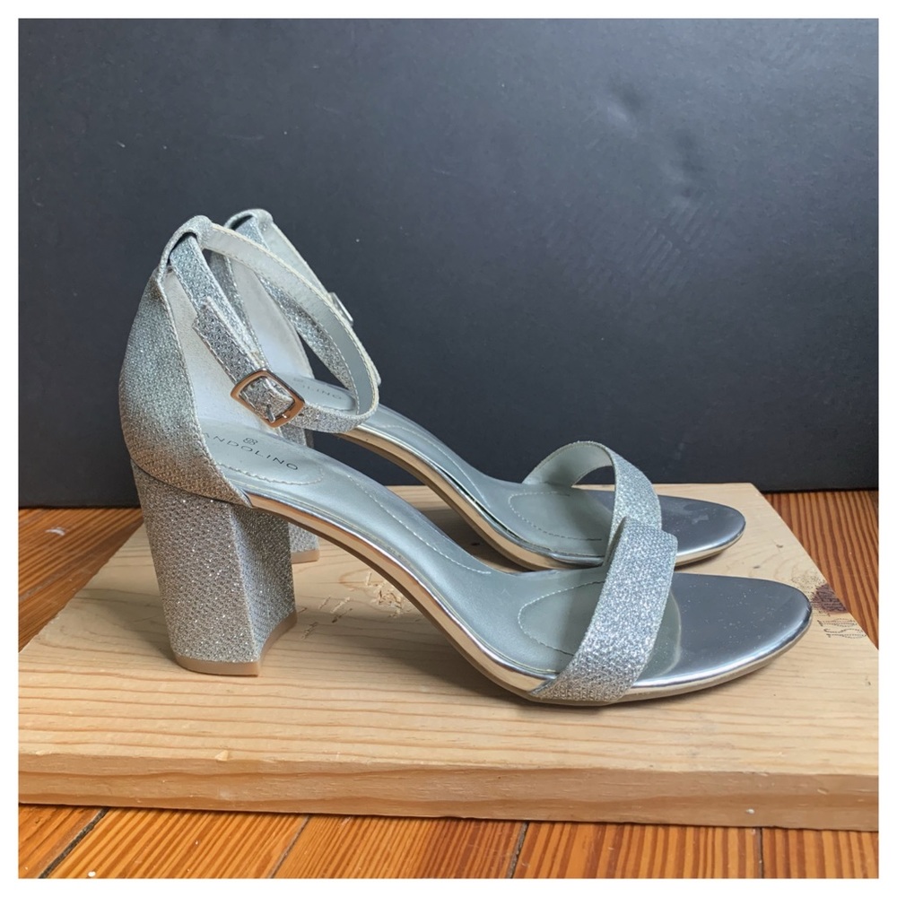 Bandolino Sparkling Silver High Heels